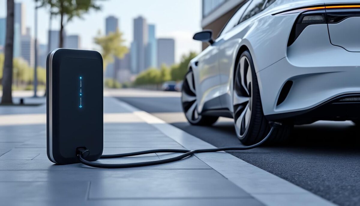 diese tragbare batterie bietet elektroautos eine zusätzliche reichweite von 100 km, ideal für längere fahrten und mehr flexibilität unterwegs.